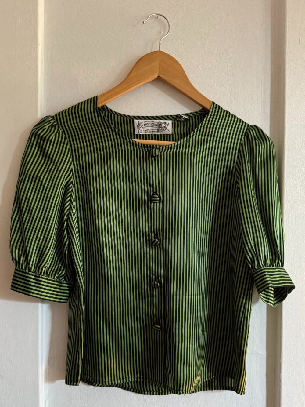 100% Silk Samantha Pleet Blouse